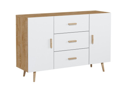 Chest of drawers Shelf 140cm Cabinets Shelves Storage High Gloss new Chest of drawers Sideboard